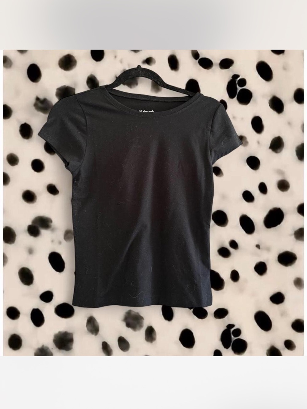 Urban Outfitters Black Short Sleeve Crewneck Tee